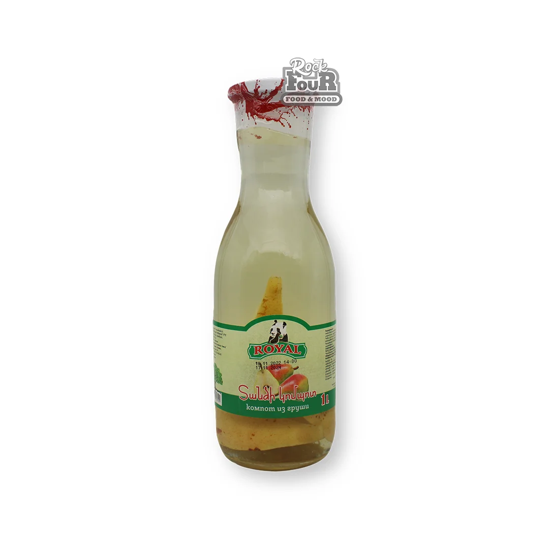 Компот «Royal» из груши 1л